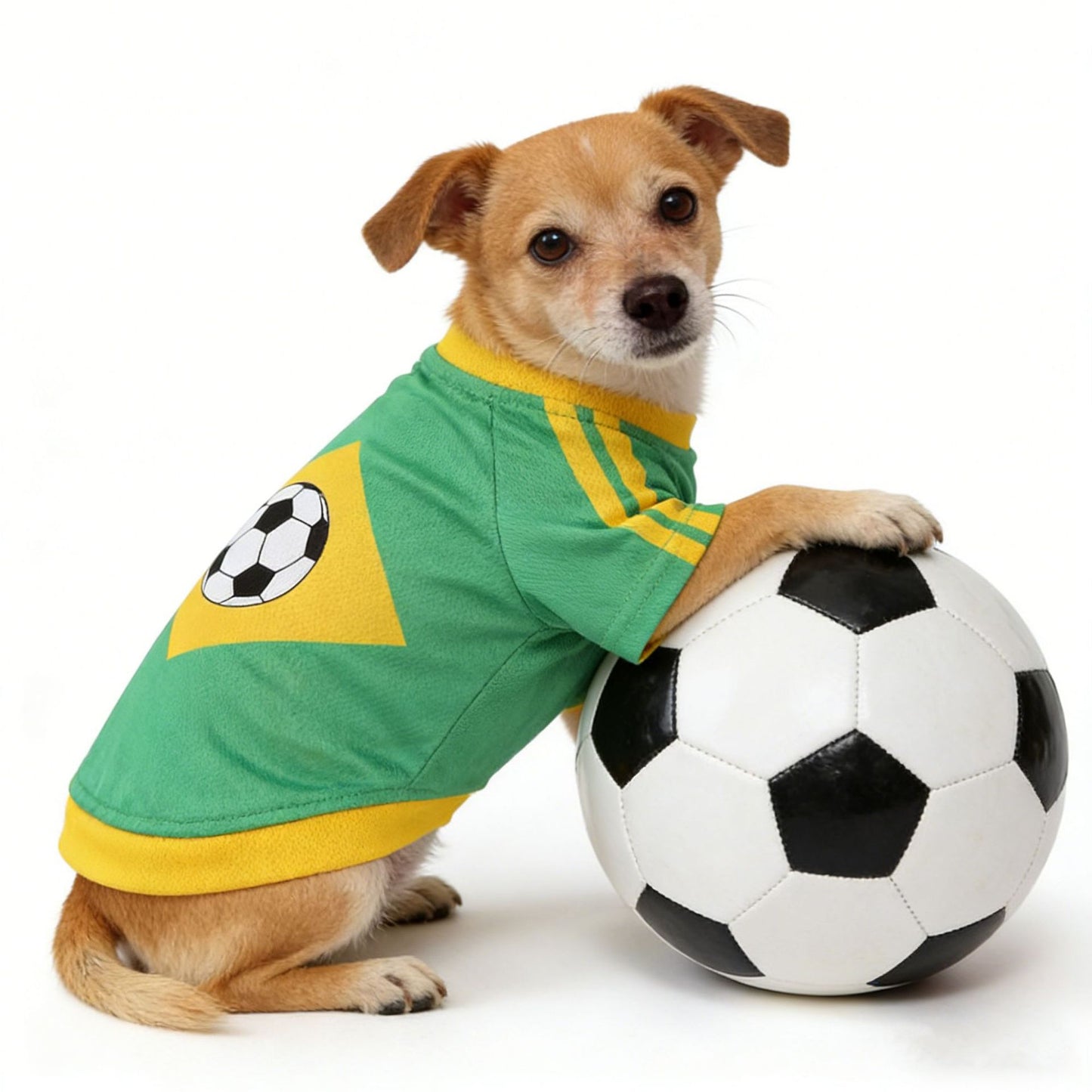 Pet Soccer Jersey Polyester Cotton Dog Vest 100g Small Dog Clothing M-XL