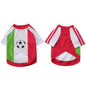 Pet Soccer Jersey Polyester Cotton Dog Vest 100g Small Dog Clothing M-XL