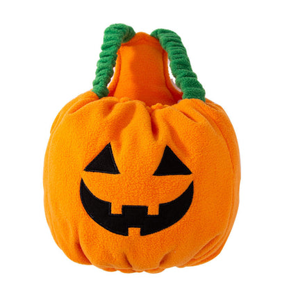 Halloween Pumpkin Pet Costume Polyester Dog Outfit 300g S-XL